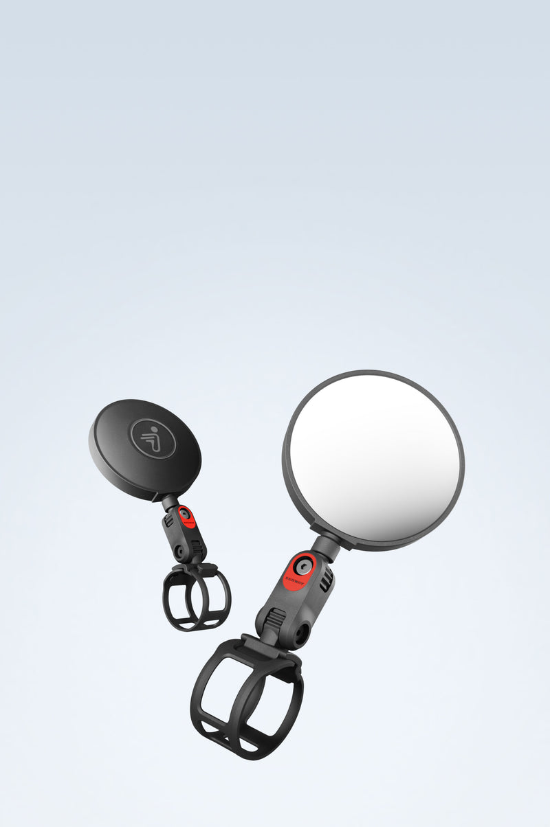 Rearview Scooter Mirror - Black